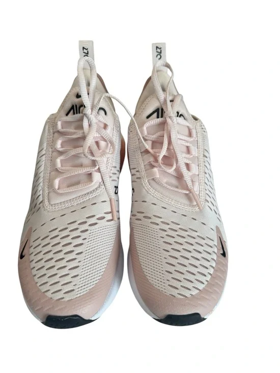 Nike Air Max 270 Women's Sneakers - Blush Pink/White/Black - Size 9 - Picture 8 of 9